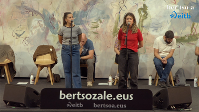 Zortziko Handia. Maider Arregi eta Sarai Robles