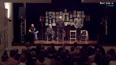 Donald Trumpen aingerua eta deabrua. Julio Soto eta Andoni Egaña.