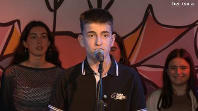 Hasierako agurra. Aner Arkauz.