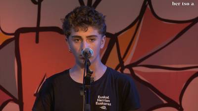 Bukaera emanda. Enaiz Zestau.