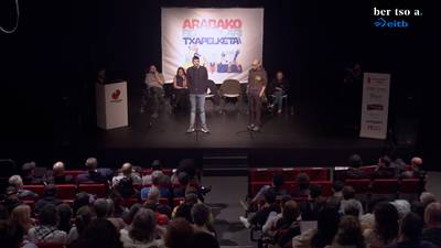 Zortziko handia. Asier Otamendi eta Ekaitz Samaniego.