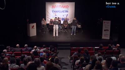 Zortziko handia. Maddi Agirre eta Unai Anda.