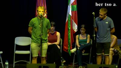 Zortziko handia. Iker Ormazabal eta Aimar Sorazu.