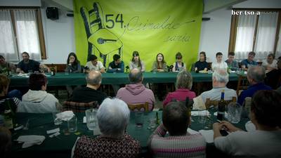 Zortziko txikia. Janire Arrizabala eta Eki Mateorena.